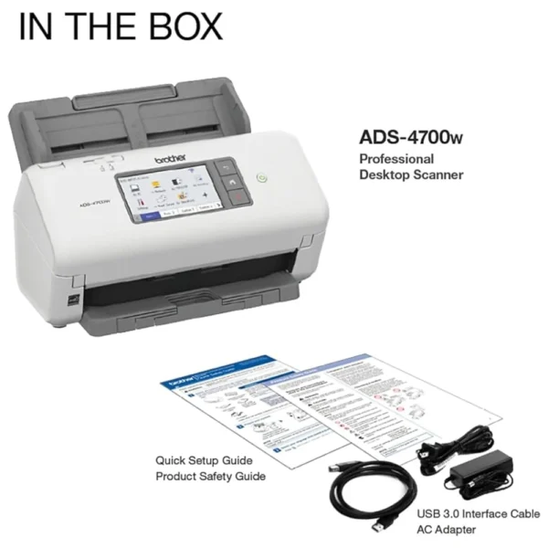 BROTHER Scanner เครื่องสแกน ADS-4700W - Image 2