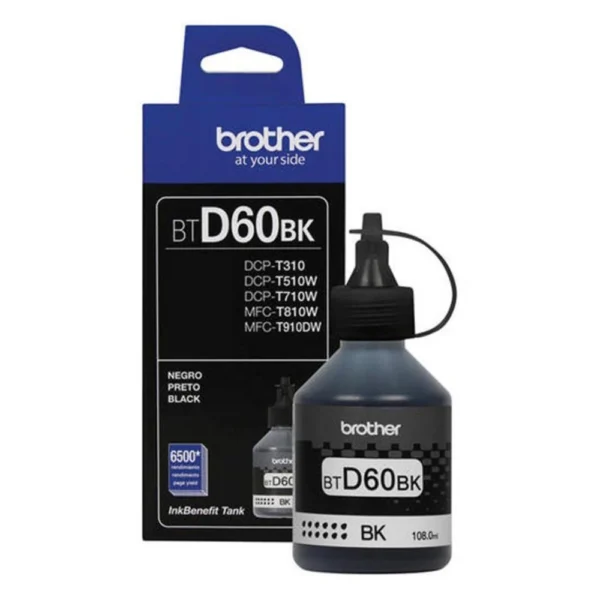 BROTHER Ink หมึกพิมพ์สีดำ BT-D60BK (ฺBlack) - Image 2