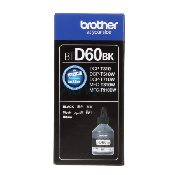 BROTHER Ink หมึกพิมพ์สีดำ BT-D60BK (ฺBlack)