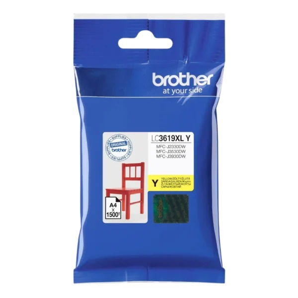 BROTHER Ink หมึกพิมพ์สีเหลือง LC-3619XLY (ฺYellow)