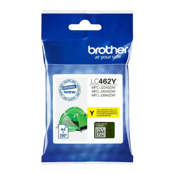 BROTHER Ink หมึกพิมพ์สีเหลือง LC-462Y (ฺYellow)