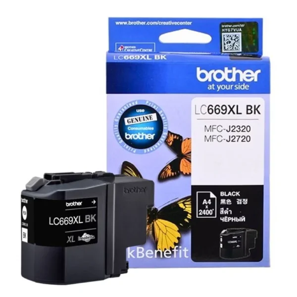 BROTHER Ink หมึกพิมพ์สีดำ LC-669XLBK (ฺBlack)