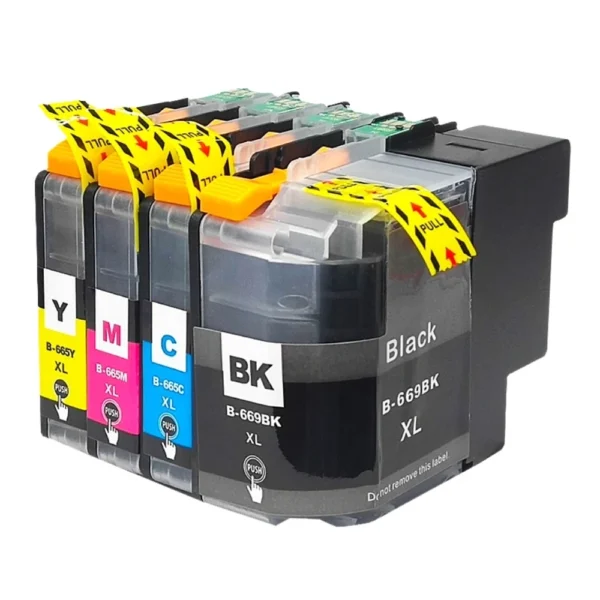 BROTHER Ink หมึกพิมพ์สีเหลือง LC-665XLY (ฺYellow) - Image 2