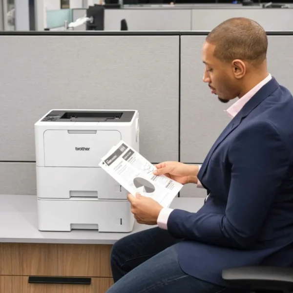 BROTHER MONO Laser PRINTER เครื่องพิมพ์เลเซอร์สีดำ BTH-HL-L6210DW - Image 3