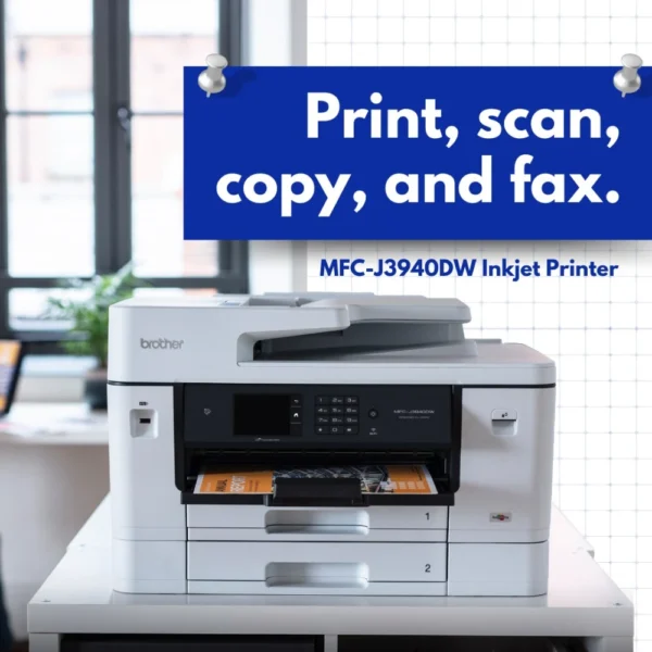 BROTHER INKJET PRINTER เครื่องพิมพ์อิงค์เจ็ท MFC-J3940DW - Image 3