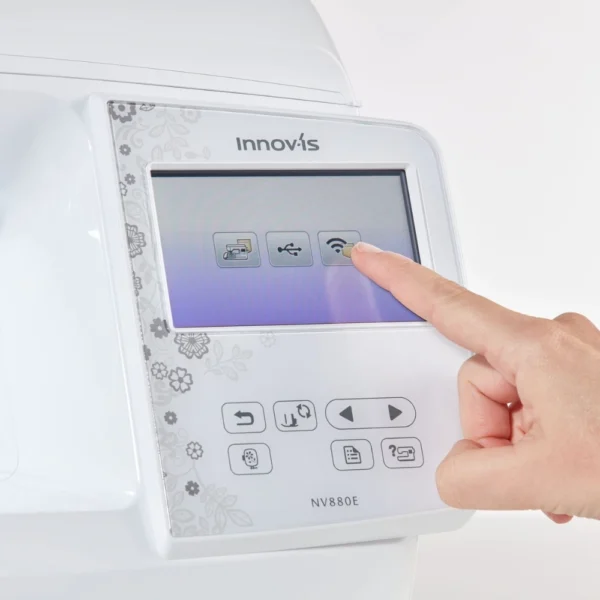 BROTHER จักรปักลายอัตโนมัติ ปักเสื้อนักเรียน โลโก้ NV880E - Image 4