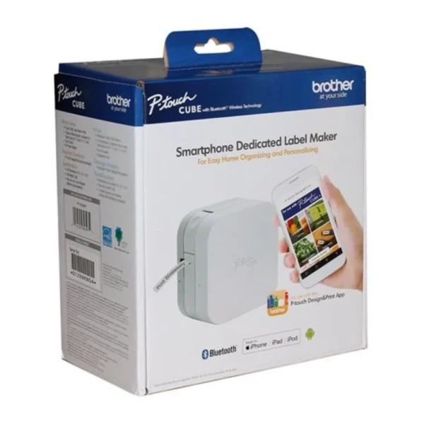 BROTHER เครื่องพิมพ์ฉลากแบบพกพา PT-P300BT - Image 2