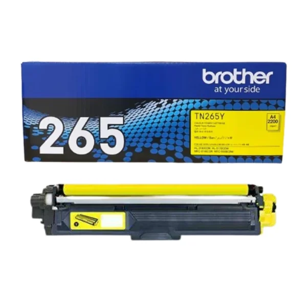 BROTHER Toner Laser ตลับหมึกพิมพ์เลเซอร์สีเหลือง TN-265Y (ฺYellow)