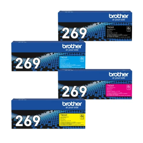 BROTHER Toner Laser ตลับหมึกพิมพ์เลเซอร์สีชมพู TN-269M (ฺMagenta) - Image 2