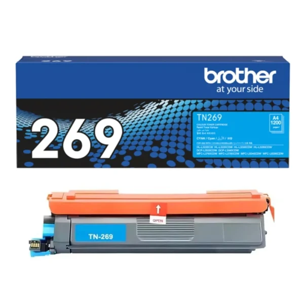 BROTHER Toner Laser ตลับหมึกพิมพ์เลเซอร์สีฟ้า TN-269C (ฺBlue)