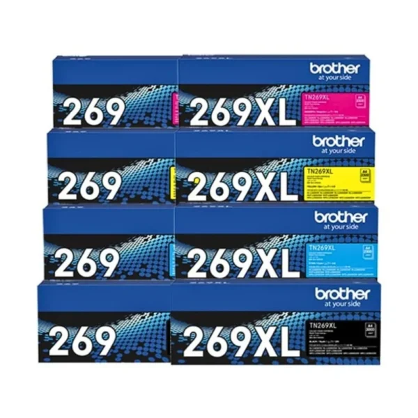 BROTHER Toner Laser ตลับหมึกพิมพ์เลเซอร์สีชมพู TN-269XLM (ฺMagenta) - Image 3