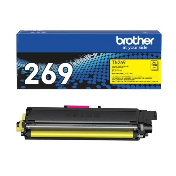 BROTHER Toner Laser ตลับหมึกพิมพ์เลเซอร์สีเหลือง TN-269Y (ฺYellow)