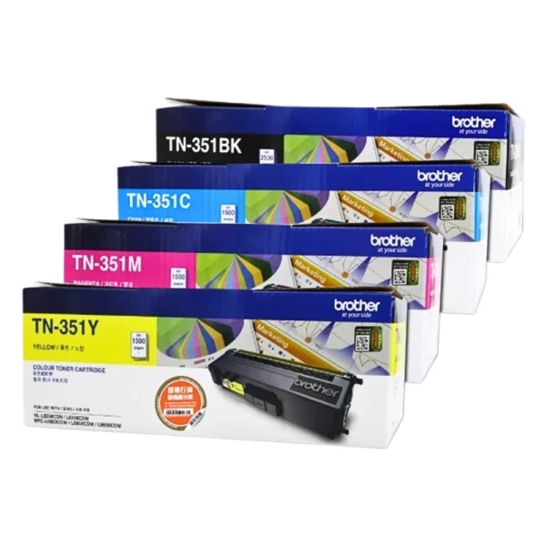 BROTHER Toner Laser ตลับหมึกพิมพ์เลเซอร์สีเหลือง TN-351Y (ฺYellow) - Image 3