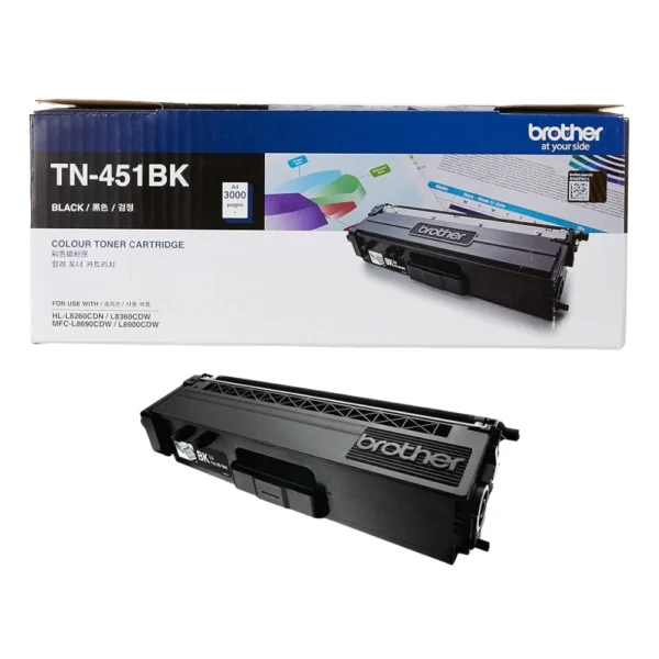 BROTHER Toner Laser ตลับหมึกพิมพ์เลเซอร์สีดำ TN-451BK (ฺBlack)
